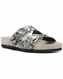 NYDJ Boye Leather Sandal Women Flat Sandals
