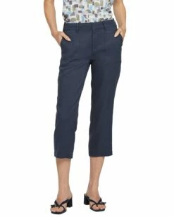 NYDJ Denim Haven 7 NYDJ Utility Linen-Blend Pant Women Pants