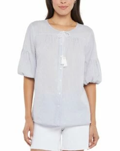 NYDJ Boho Blouse Women Tops