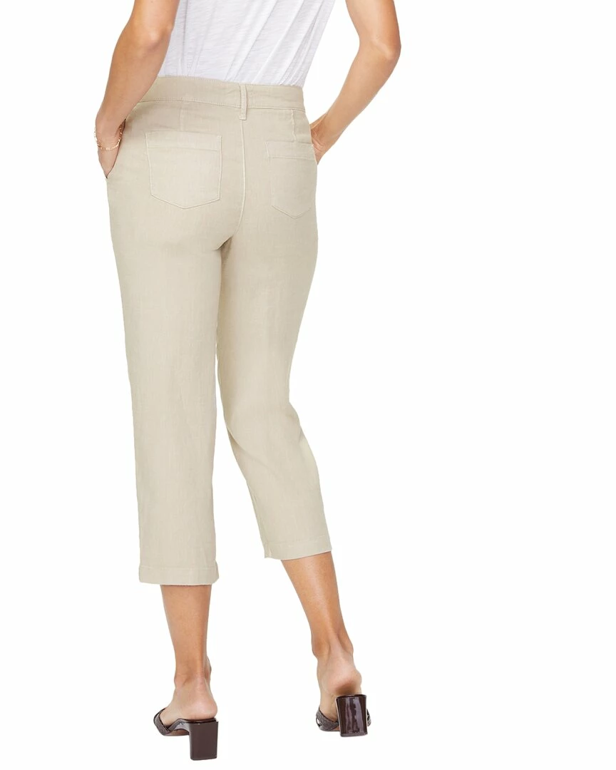 NYDJ Linen-Blend Utility Pant Women Jeans 4 NYDJ Linen-Blend Utility Pant Women Jeans - Image 2