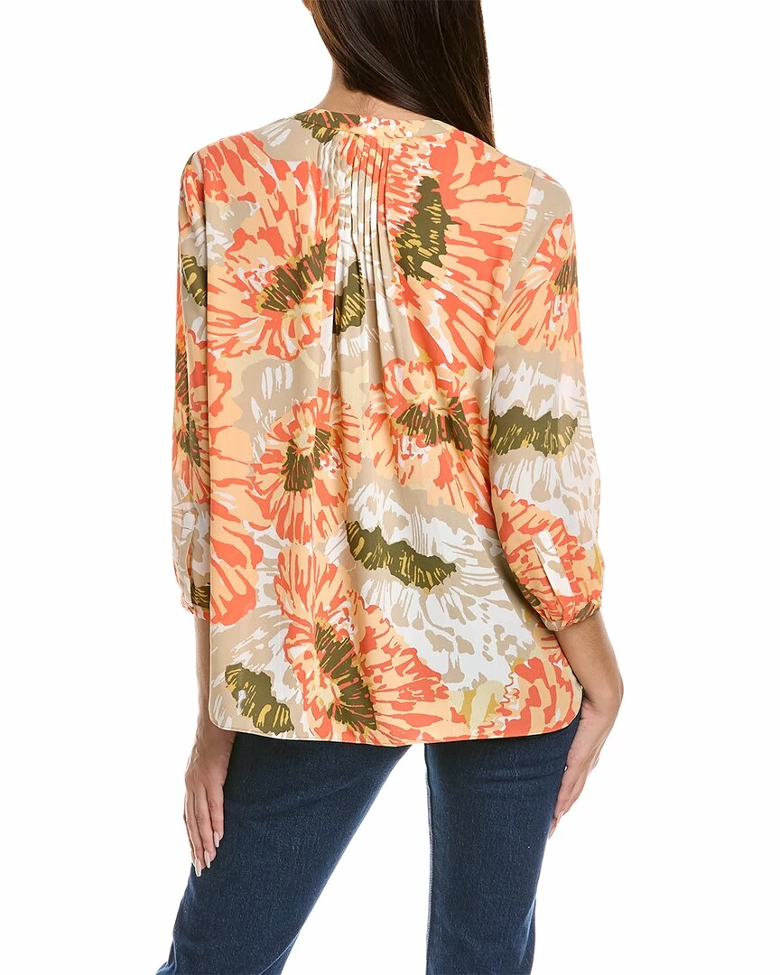 NYDJ Pintuck Blouse Women Tops 4 NYDJ Pintuck Blouse Women Tops - Image 2