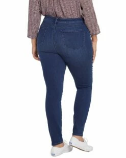 NYDJ Plus Ami Skinny Leg Jean Women Jeans 6 NYDJ Plus Ami Skinny Leg Jean Women Jeans -NYDJ Denim Haven 1411078214 RLLZ 2