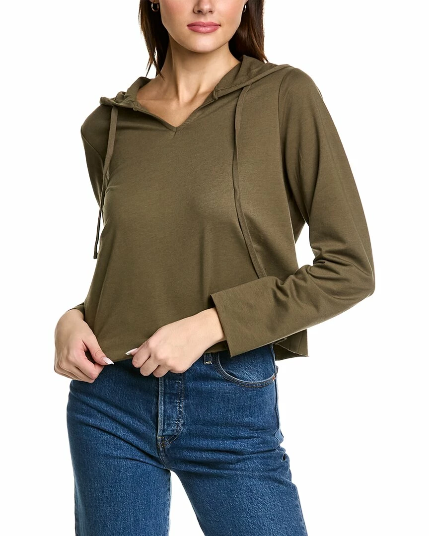 NYDJ Cropped Hoodie Women Sweaters & Knits 3 NYDJ Cropped Hoodie Women Sweaters & Knits