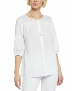 NYDJ Boho Blouse Women Tops