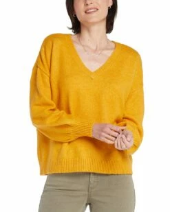 NYDJ V-Neck Sweater Women Sweaters & Knits