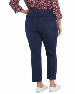 NYDJ Plus Thigh Shaper Court Ankle Cut Jean Women Jeans -NYDJ Denim Haven 1411126625 RLLZ 2