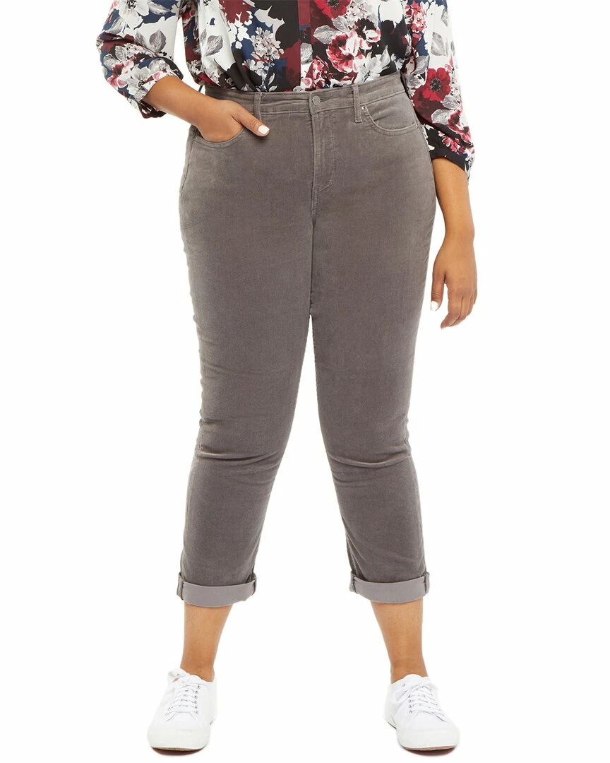 NYDJ Plus Margot Volcanic Glass Girlfriend Jean Women Jeans 3 NYDJ Plus Margot Volcanic Glass Girlfriend Jean Women Jeans