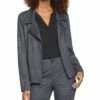 NYDJ Ponte Moto Jacket Women Outerwear -NYDJ Denim Haven 1411149047 RLLZ 1