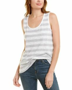 NYDJ Striped Tank Women Tops