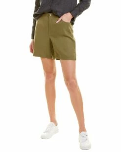 NYDJ Linen-Blend Short Women Shorts