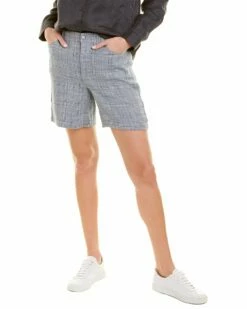 NYDJ Linen-Blend Short Women Shorts