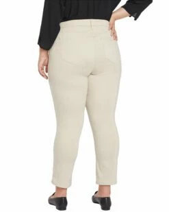 NYDJ Plus Sheri Ankle Riveted Slits Jean Women Jeans -NYDJ Denim Haven 1411168673 RLLZ 2