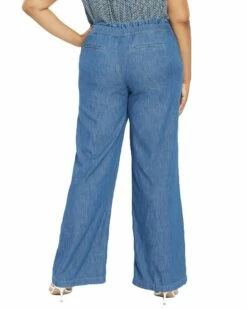 NYDJ Plus Wide Leg Jean Women Jeans -NYDJ Denim Haven 1411168683 RLLZ 2