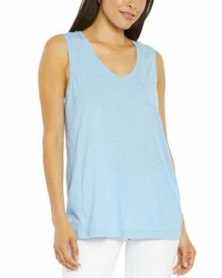 NYDJ Sleeveless Pocket T-Shirt Women Tops