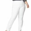 NYDJ Plus Pull On Straight Jean Women Jeans
