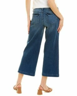 NYDJ Petite Teresa Ankle Satin Pant Women Jeans -NYDJ Denim Haven 1411186290 RLLZ 2