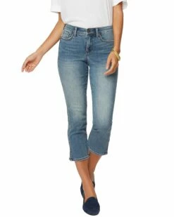 NYDJ Chloe Slits Capri Women Jeans