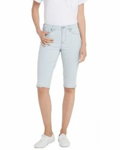 NYDJ Knee Riveted Slits Capri Women Jeans