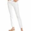 NYDJ Sheri Optic White Slim Straight Jean Women Jeans