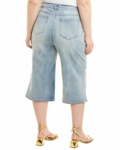 NYDJ Plus Wide Leg Pedal Pant Women Jeans -NYDJ Denim Haven 1411202085 RLLZ 2