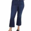 NYDJ Plus Fiona Slim Flare Court Ankle Cut Jean Women Jeans