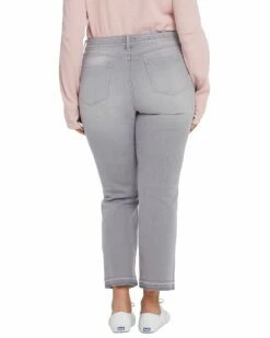NYDJ Plus Marilyn Ankle Cut Jean Women Jeans 6 NYDJ Plus Marilyn Ankle Cut Jean Women Jeans -NYDJ Denim Haven 1411235145 RLLZ 2