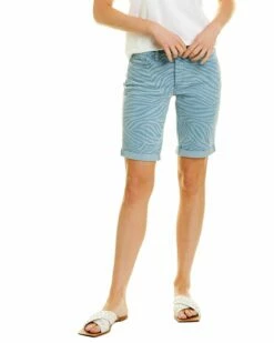 NYDJ Petite Briella Zen Zebra Short Women Shorts