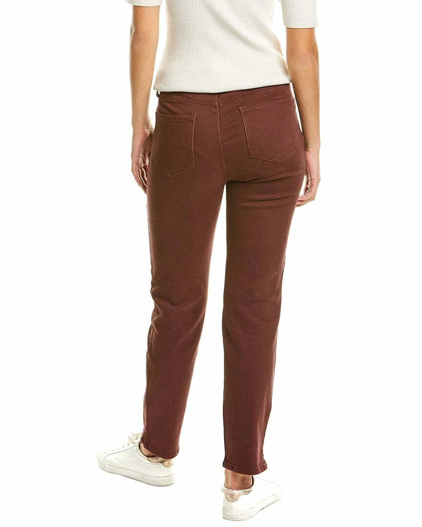 Curves 360 By NYDJ Deep Currant Slim Straight Ankle Jean Women Jeans 4 Curves 360 By NYDJ Deep Currant Slim Straight Ankle Jean Women Jeans - Image 2