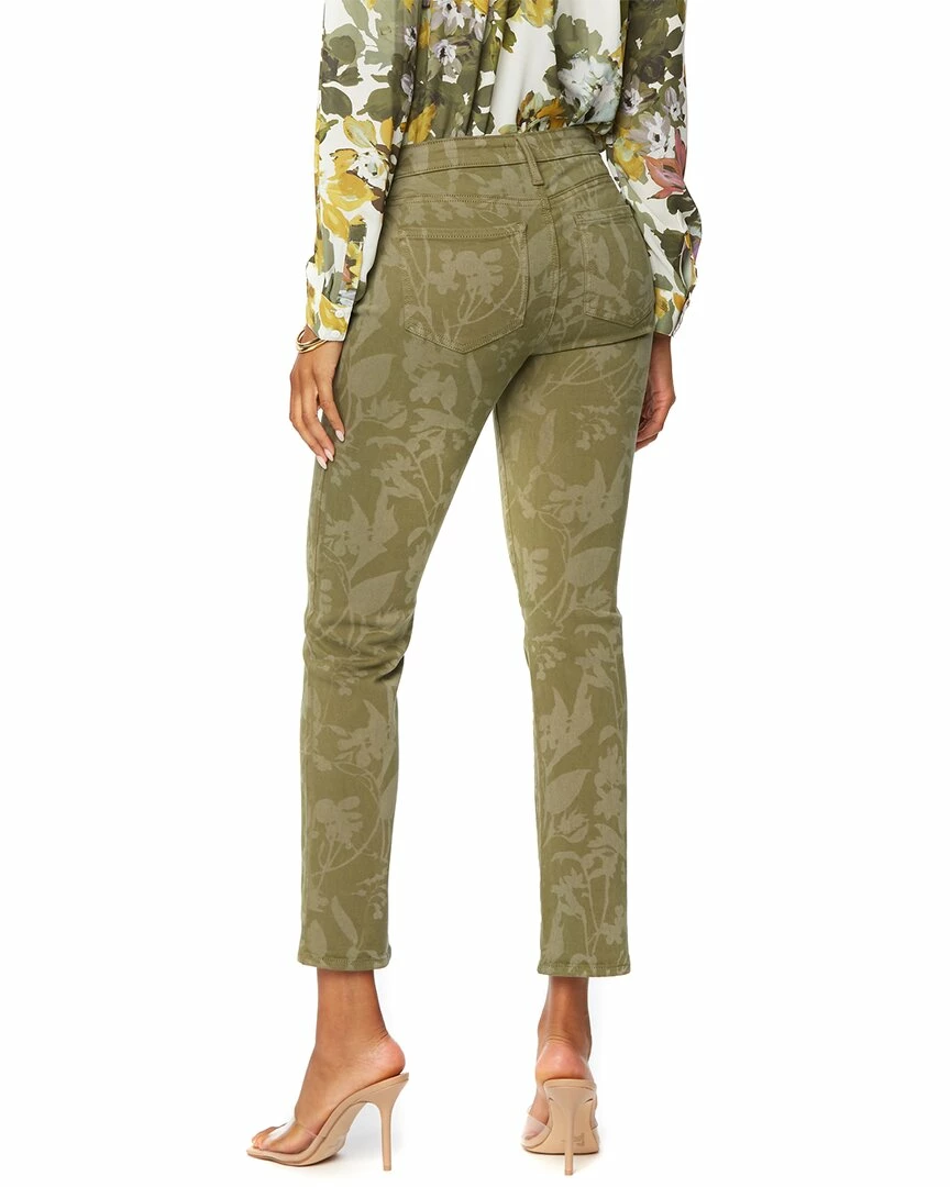 NYDJ Sheri Silhouette Vines Slim Leg Women Pants 4 NYDJ Sheri Silhouette Vines Slim Leg Women Pants - Image 2