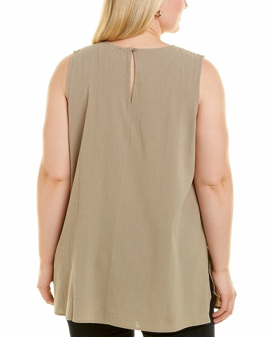 NYDJ Plus Gauze Tunic Women Tops 4 NYDJ Plus Gauze Tunic Women Tops - Image 2