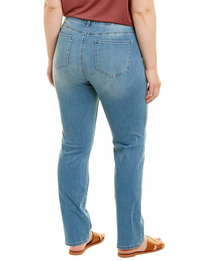 NYDJ Plus Marilyn Straight Jean Women Jeans 4 NYDJ Plus Marilyn Straight Jean Women Jeans - Image 2