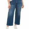 NYDJ Plus Teresa Ankle Satin Pant Women Jeans -NYDJ Denim Haven 1411297123 RLLZ 1