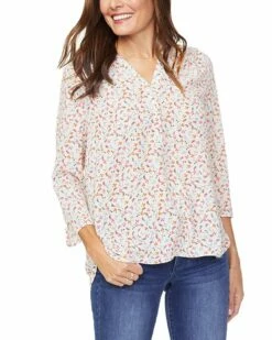 NYDJ Denim Haven 31 NYDJ Perfect Blouse Women Tops