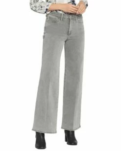 NYDJ Teresa High-Rise Wide Leg Utility Pant Women Jeans