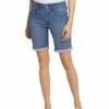 NYDJ Ella High-Rise Short Women Shorts 2 NYDJ Ella High-Rise Short Women Shorts -NYDJ Denim Haven 1411330949 RLLZ 1