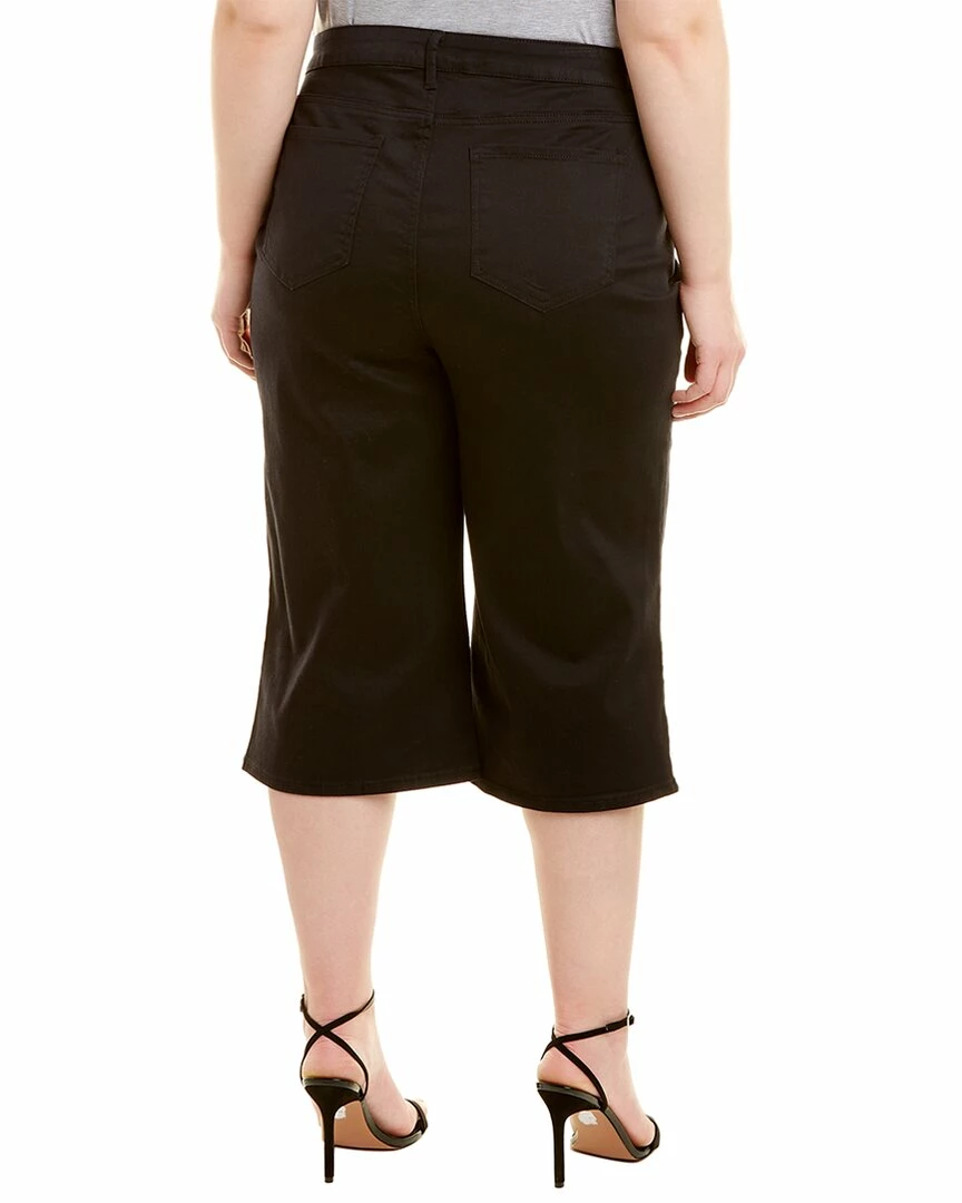 NYDJ Plus Wide Leg Pedal Pusher Women Jeans 4 NYDJ Plus Wide Leg Pedal Pusher Women Jeans - Image 2