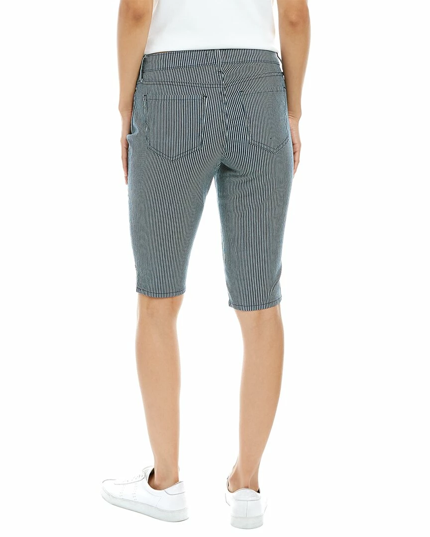 NYDJ Petite Railroad Rinse Knee Capri Women Jeans 4 NYDJ Petite Railroad Rinse Knee Capri Women Jeans - Image 2