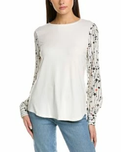 NYDJ Poet Sleeve Blouse Women Sweaters & Knits