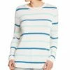 NYDJ Striped Silk-Blend Sweater Women Sweaters & Knits -NYDJ Denim Haven 1411375438 RLLZ 1