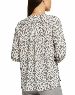 NYDJ Pintuck Blouse Women Tops -NYDJ Denim Haven 1411456027 RLLZ 2