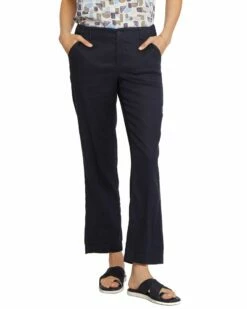NYDJ Denim Haven 21 NYDJ Marilyn Linen-Blend Ankle Trouser Women Pants