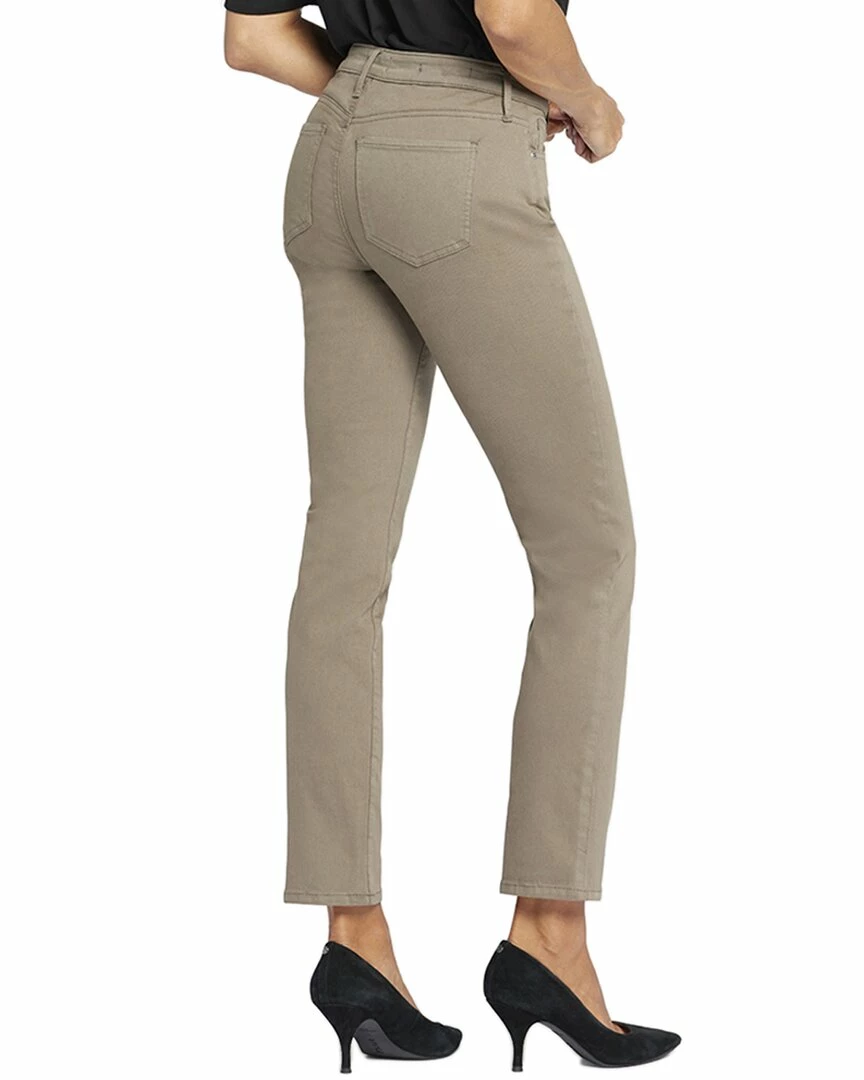 NYDJ Sheri Ripe Olive Slim Leg Jean Women Jeans 4 NYDJ Sheri Ripe Olive Slim Leg Jean Women Jeans - Image 2