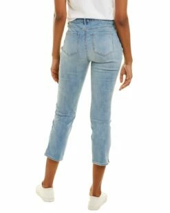 NYDJ Curves 360 Slim Straight Ankle Cut Jean Women Jeans -NYDJ Denim Haven 1411532729 RLLZ 2