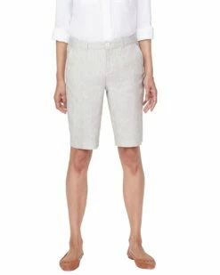 NYDJ Bermuda Linen-Blend Short Women Shorts