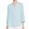 NYDJ Pintuck Blouse Women Tops