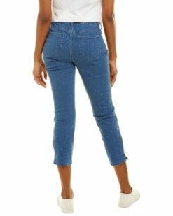 NYDJ Curves 360 Slim Straight Ankle Cut Jean Women Jeans -NYDJ Denim Haven 1411613958 RLLZ 2