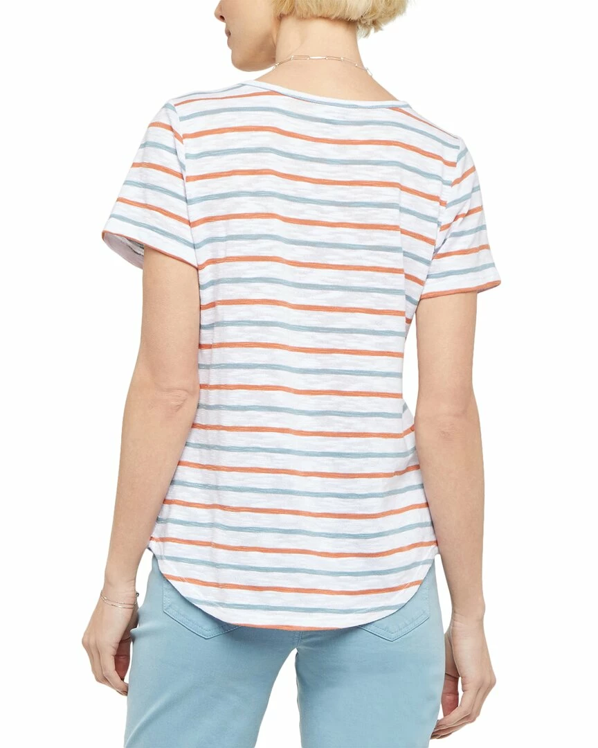 NYDJ Striped T-Shirt Women Sweaters & Knits 4 NYDJ Striped T-Shirt Women Sweaters & Knits - Image 2
