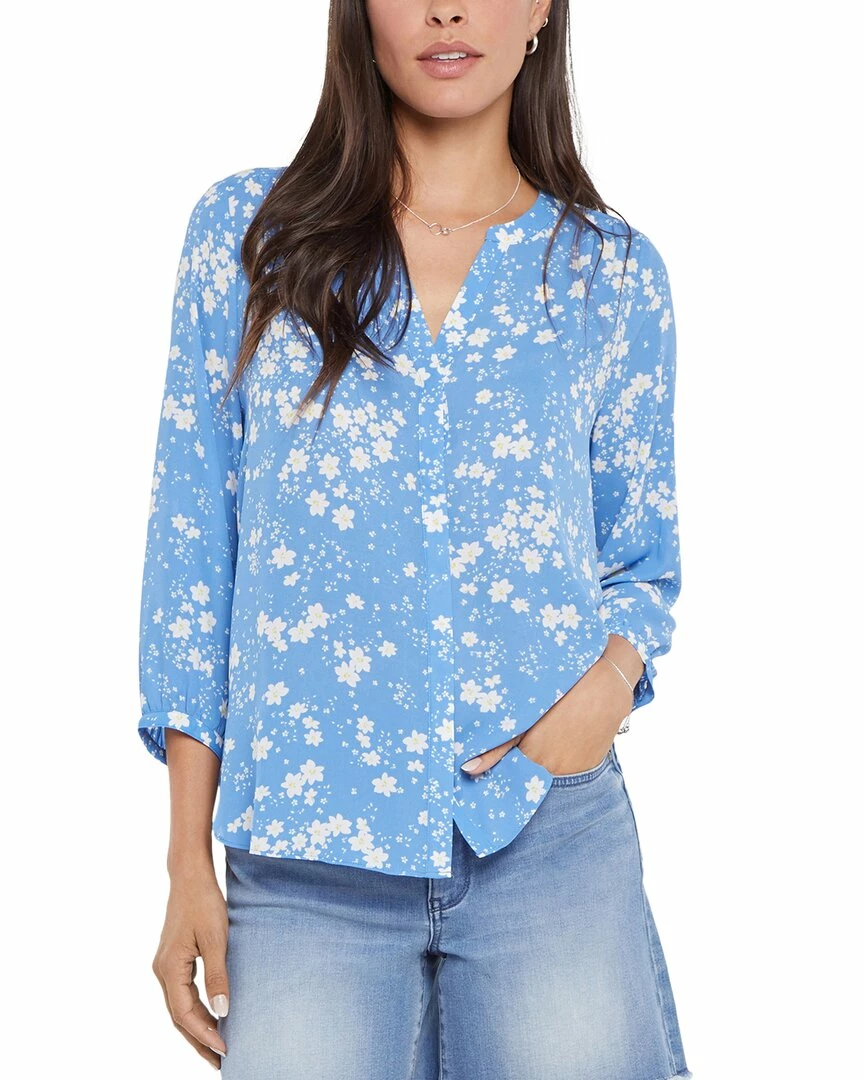 NYDJ Pintuck Blouse Women Tops 3 NYDJ Pintuck Blouse Women Tops