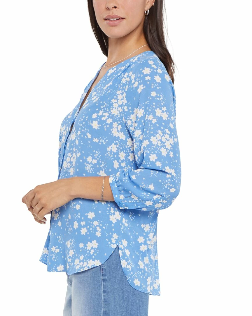 NYDJ Pintuck Blouse Women Tops 4 NYDJ Pintuck Blouse Women Tops - Image 2