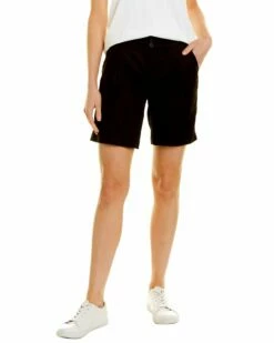NYDJ Petite Modern Linen-Blend Bermuda Short Women Shorts